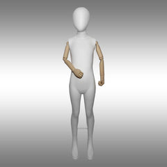 Suratsız ve Ahşap Kollu Orta Boy Mankeni