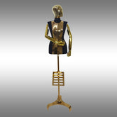 Bayan Ayaklı, Çin Kafalı ve Plastik Kollu Plastik Terzi Manken + Gömleklik