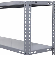 4 Katlı 4 Üniteli Bitişik Galvaniz Çelik Arşiv Depo Kiler Rafı