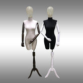 Bayan Ayaklı, Tel Kafalı, Kollu ve Paçalı Plastik Terzi Manken