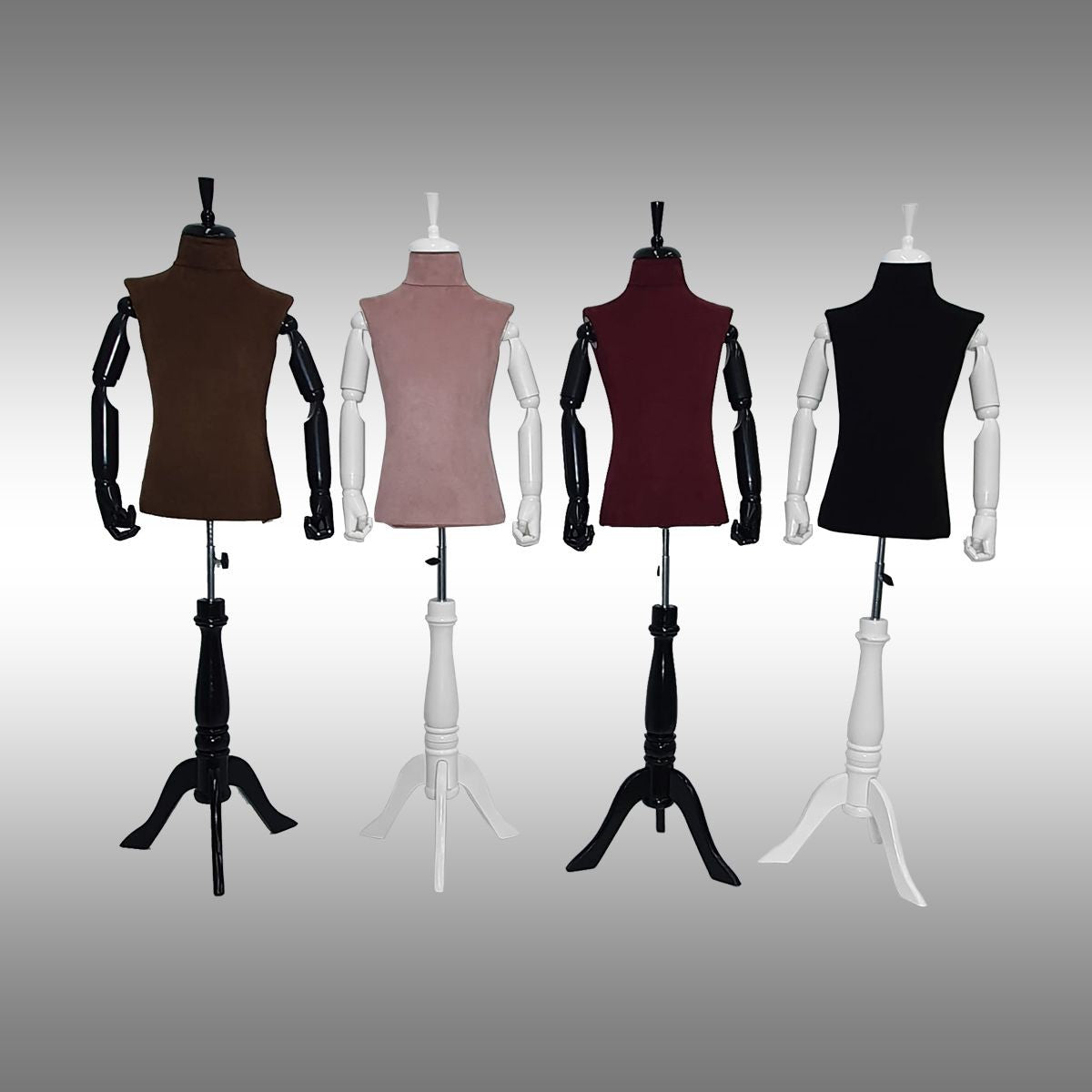 Çocuk Ayaklı ve Plastik Kollu Plastik Terzi Manken