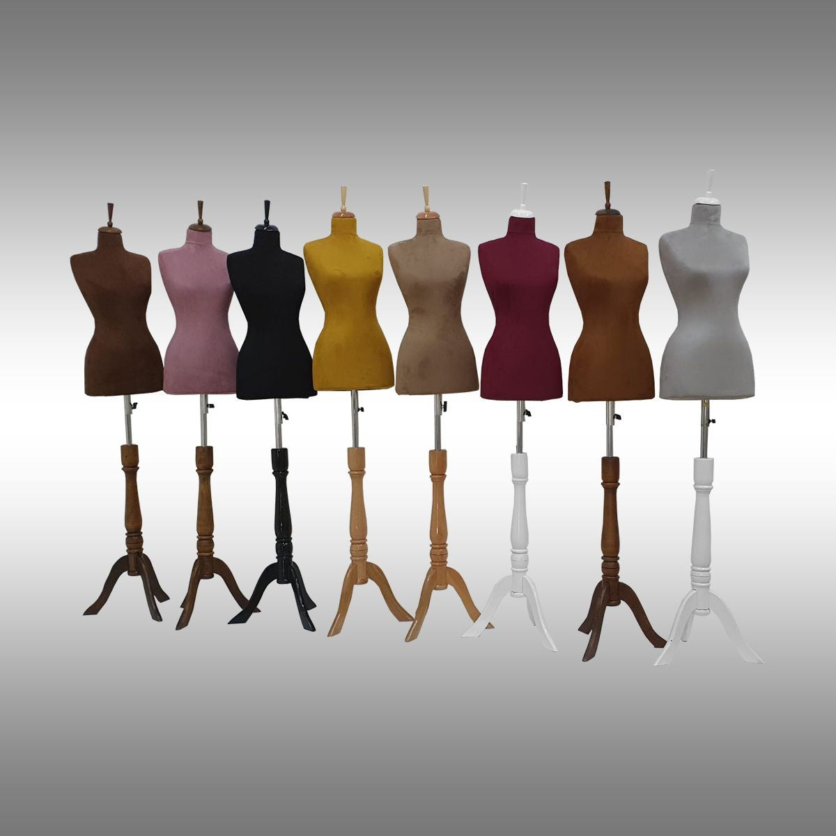 38 Beden Ayaklı ve Kolsuz Süngerli Terzi Manken