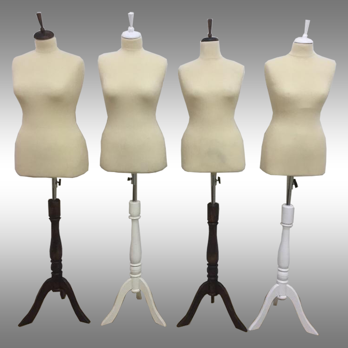 40 Beden Ayaklı ve Kolsuz Süngerli Terzi Manken